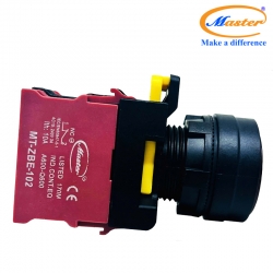 Nút Nhấn OFF Có Đèn Màu Đỏ Master - Loại Tự Nhả