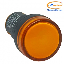 Đèn Báo Pha Vàng Master - Loại Đầu Phẳng