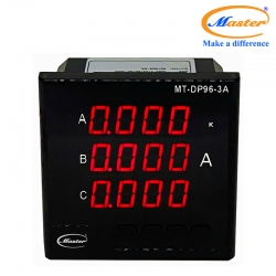 Đồng Hồ Đo Dòng Điện 3 Pha MT-DP96-3A Master