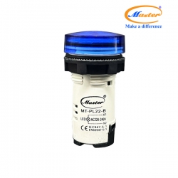 Đèn báo led xanh dương Master