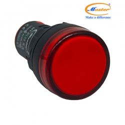 Đèn Báo Pha Đỏ Master - Loại Đầu Phẳng