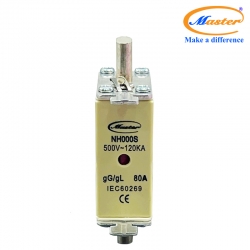 Cầu Chì Dòng Cắt Mạch Cao NH000S 80A Master