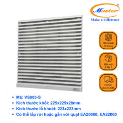 Tấm Lọc Gió Tủ Điện VS805-S Master