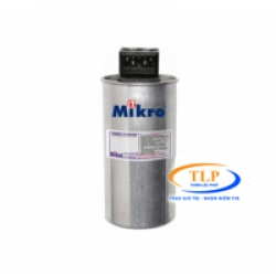 Tụ bù hạ thế Mikro MKC-445100KT 3 pha 440V, 10kVar ( tròn )