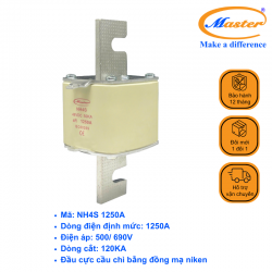 Cầu Chì Dòng Cắt Mạch Cao NH4S 1250A Master